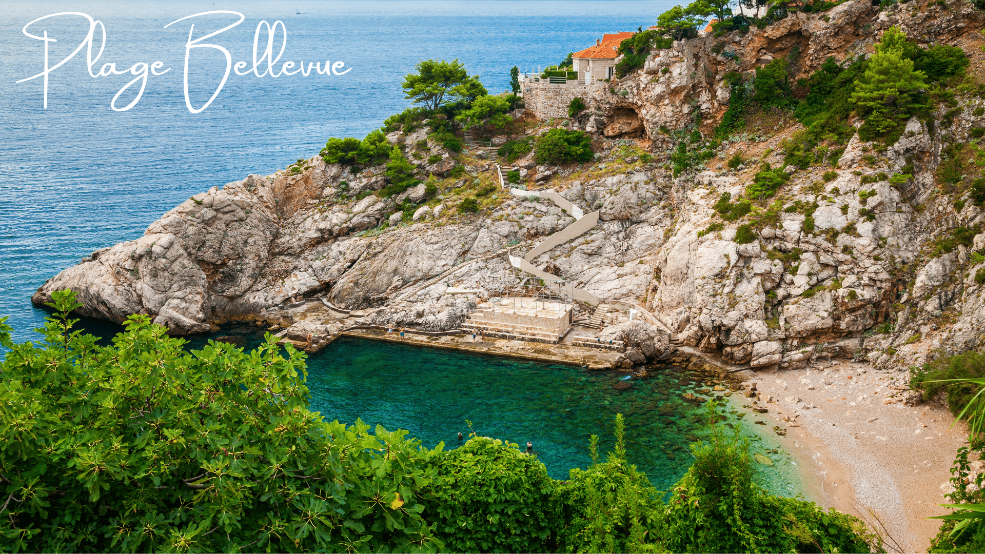 les plages de dubrovnik