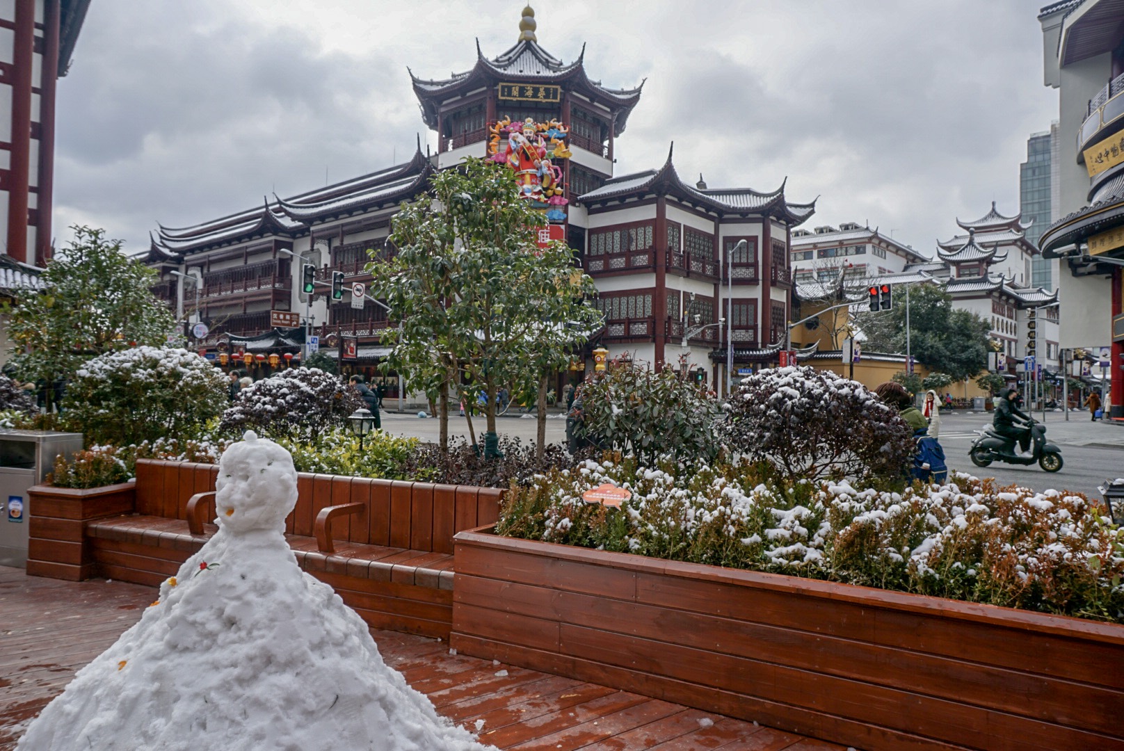 Visiter le centre ville de Shanghai en 2 jours en hiver