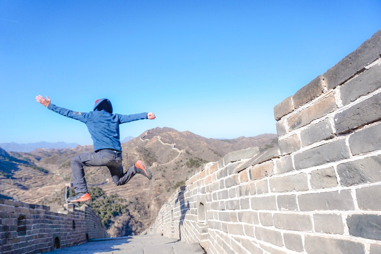 faire randonnée sur la grande muraille de chine