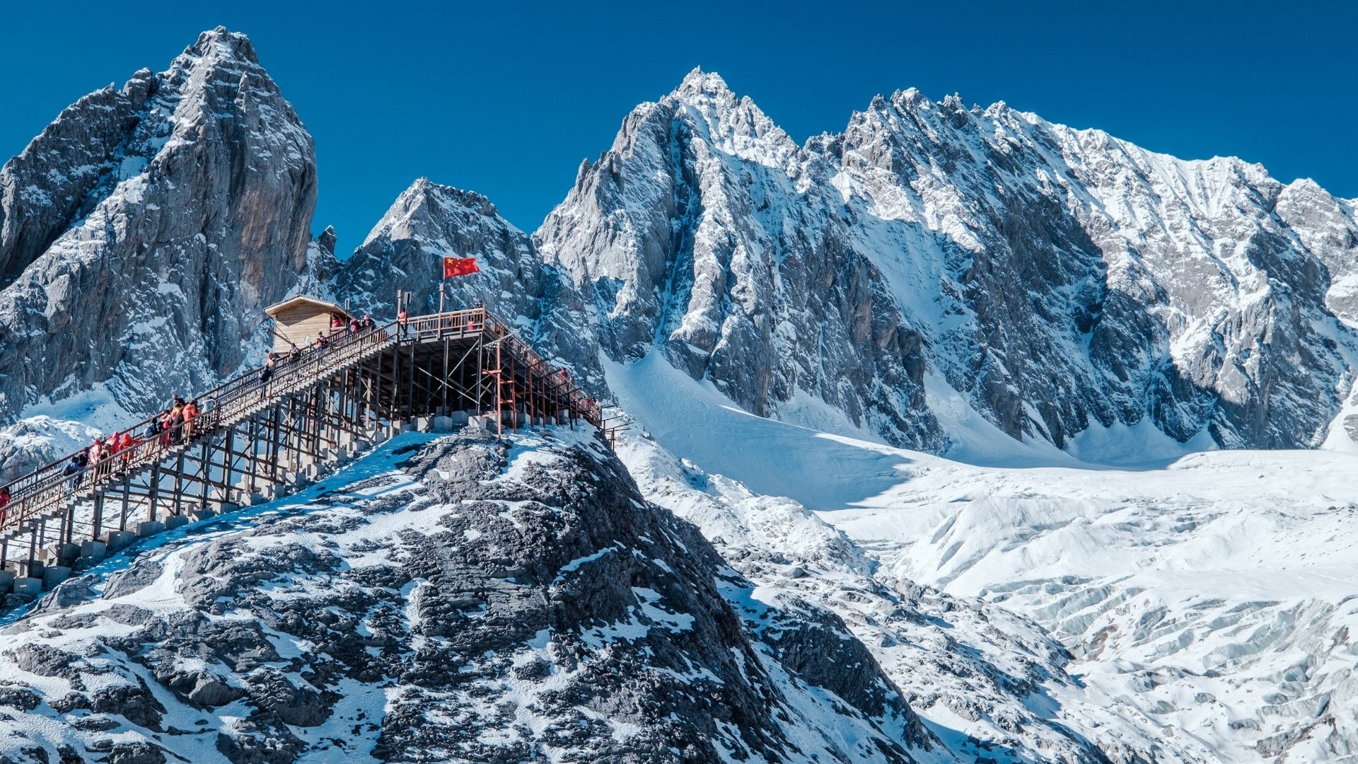montagne du dragon de jade voyage chine