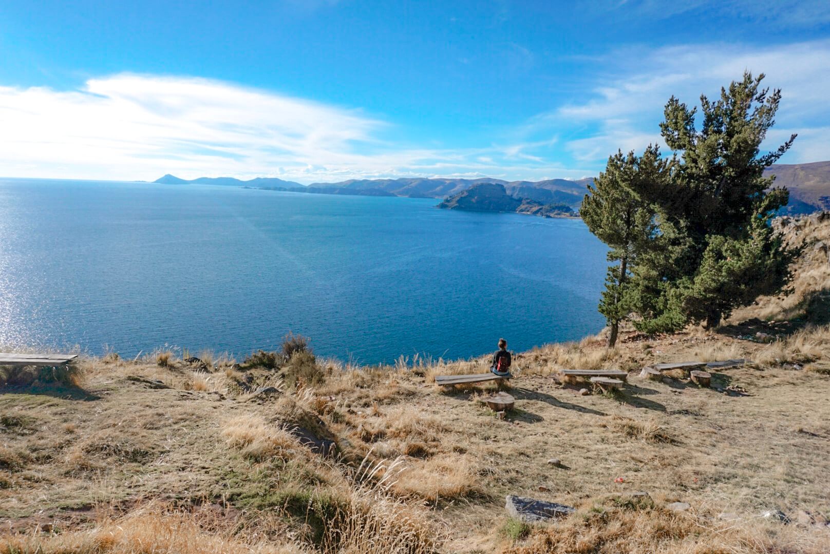 vue sur lac titicaca bolivie blog