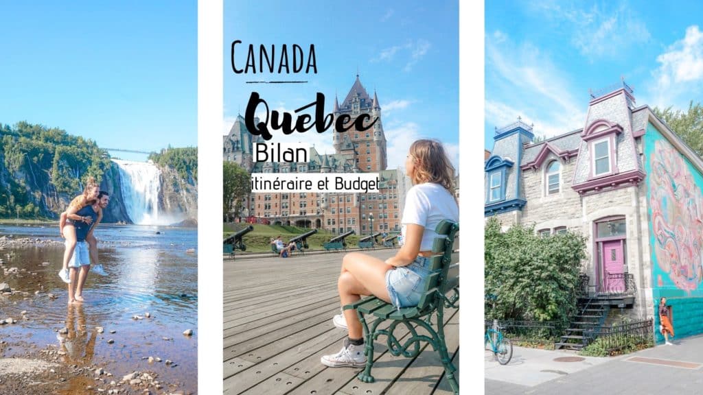 idée itinéraire budget quebec canada