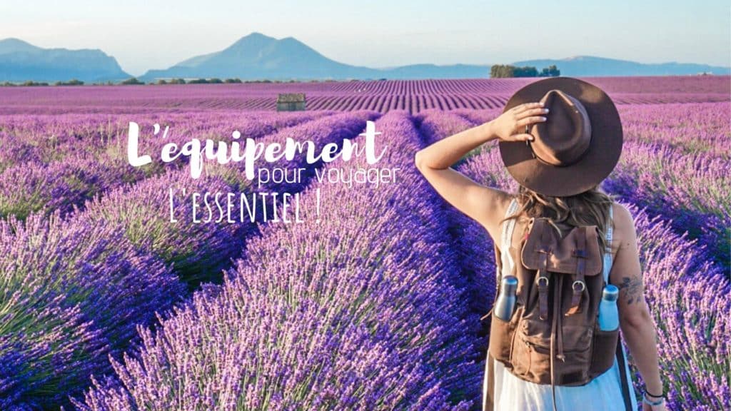 equipement materiel pour voyager