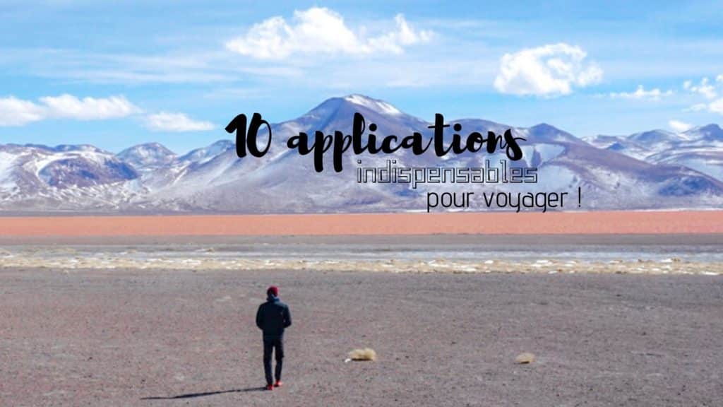 application pour voyager