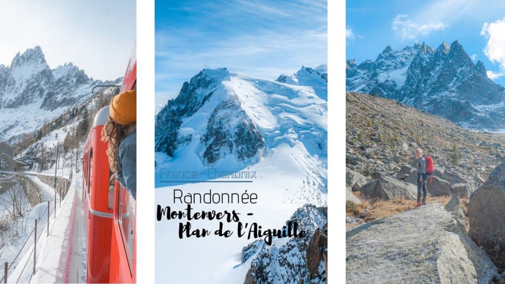 randonnée Chamonix montenvers plan de l'aiguille