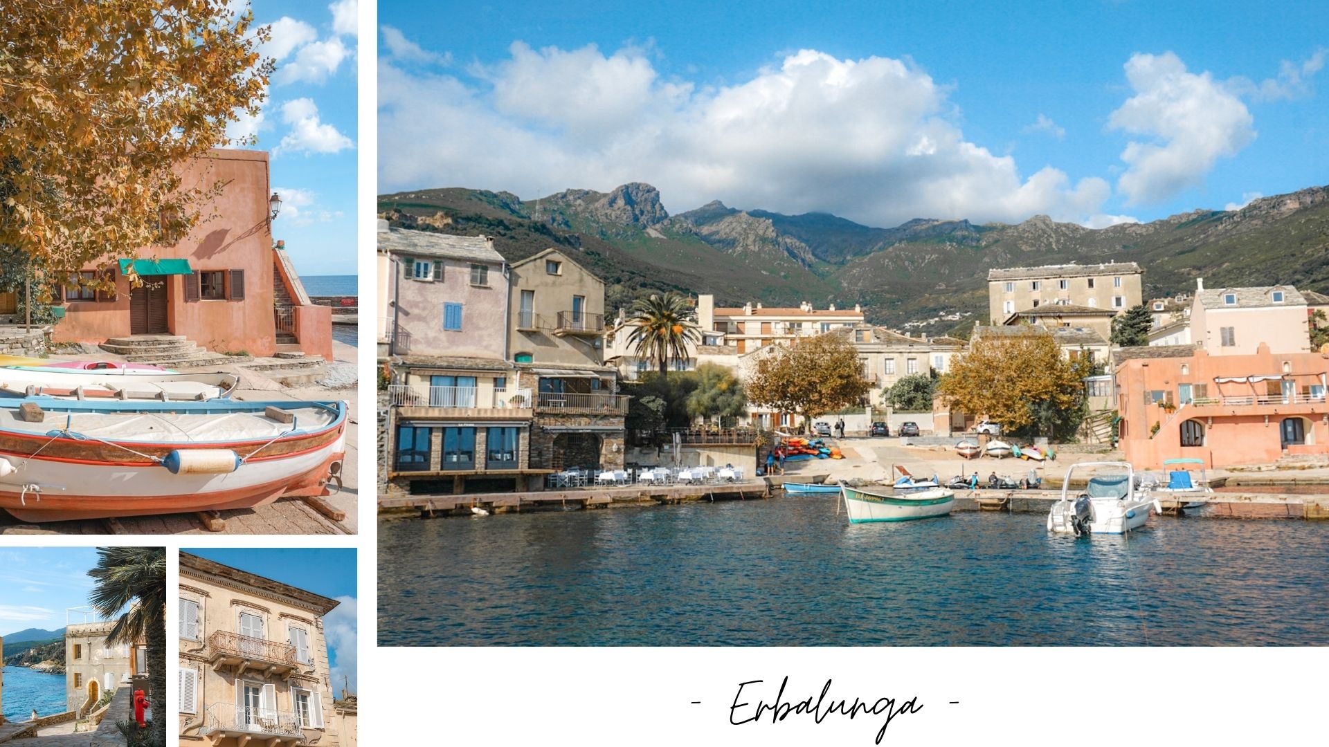 Erbalunga Corse voyage itinéraire