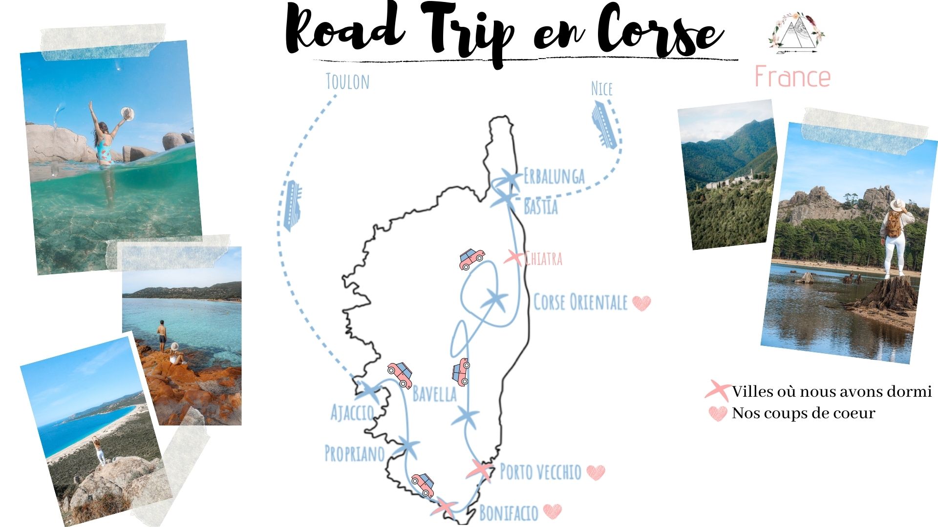 Road Trip en Corse itinéraire conseils budget