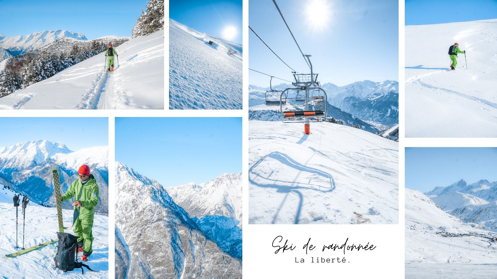 visiter l'alpe d'huez et faire du ski de randonnée