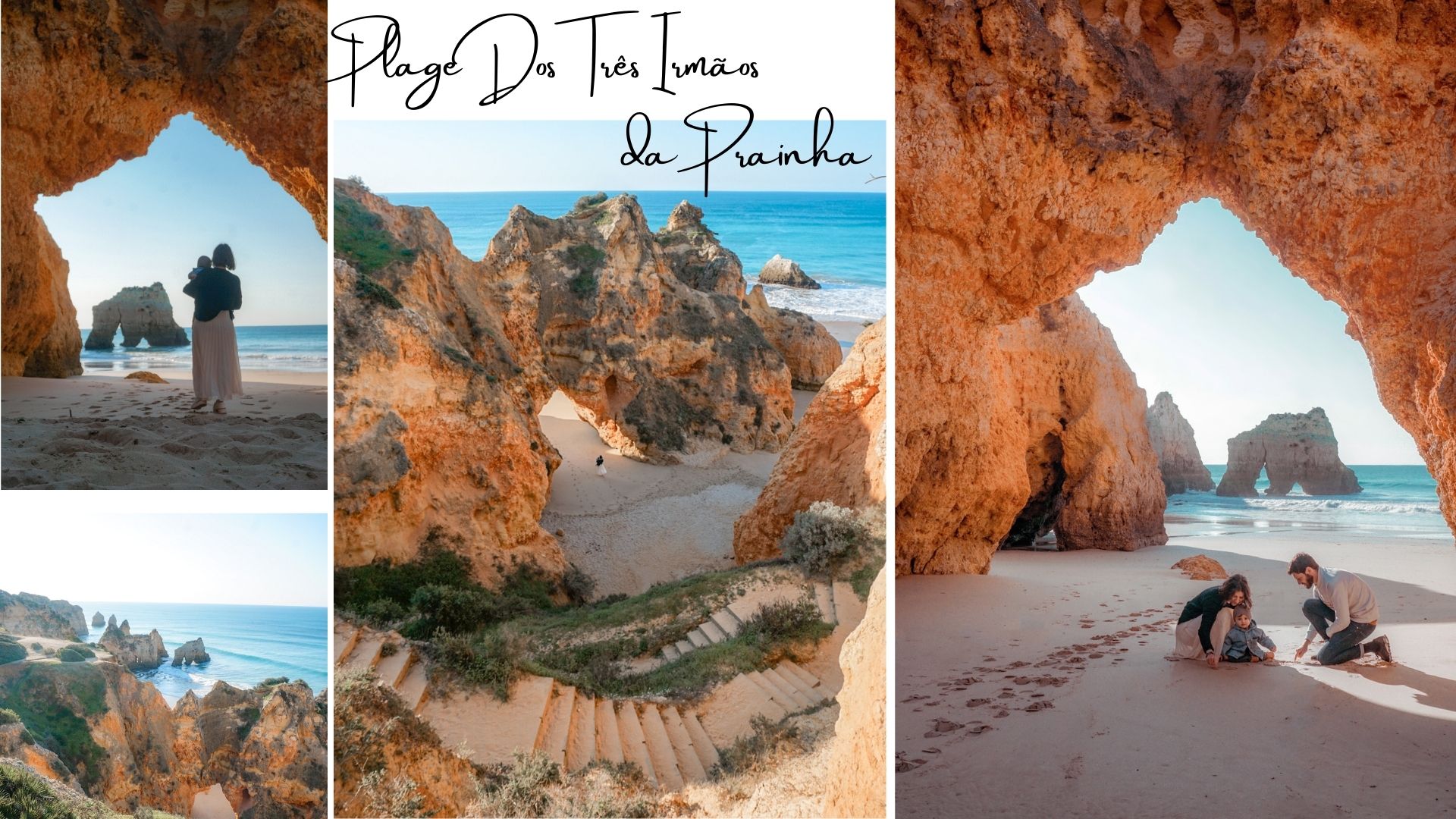 Top 5 des plus belles plages d'Algarve : plage Dos Três Irmaos