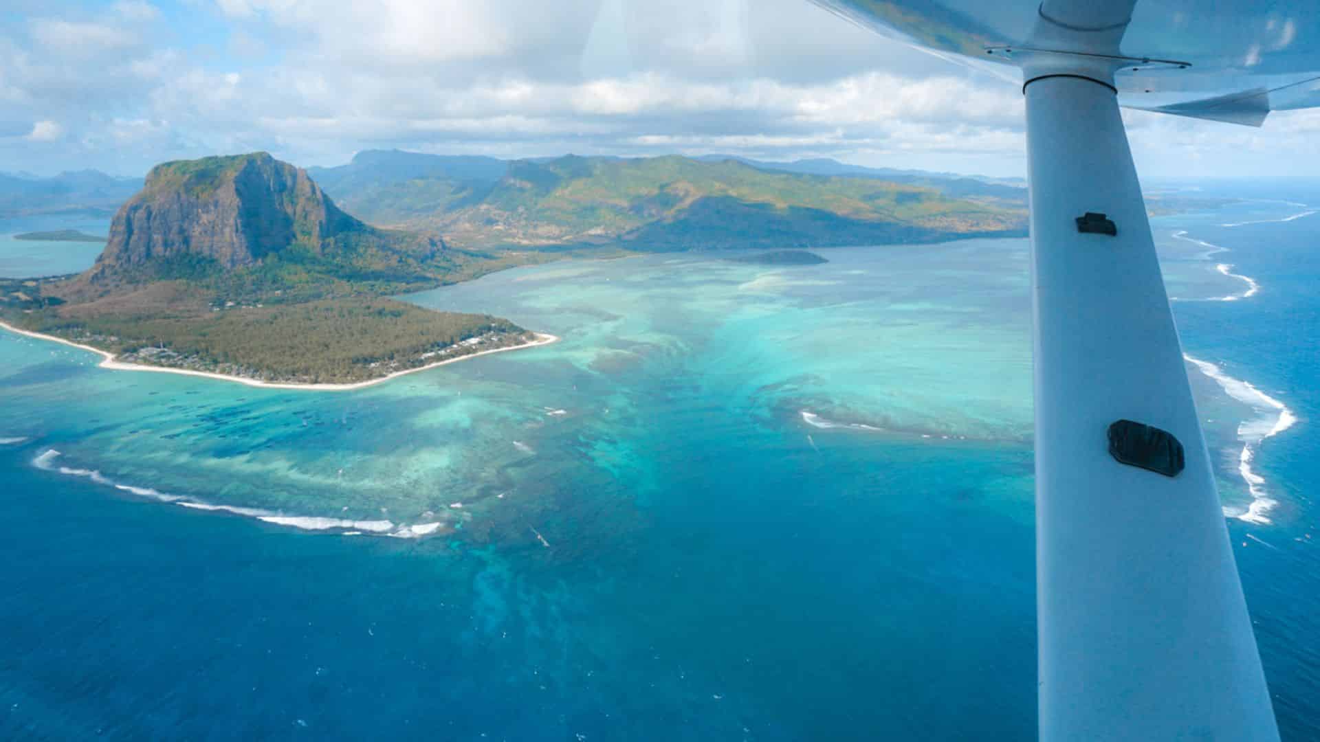 ile maurice cascade sous marine