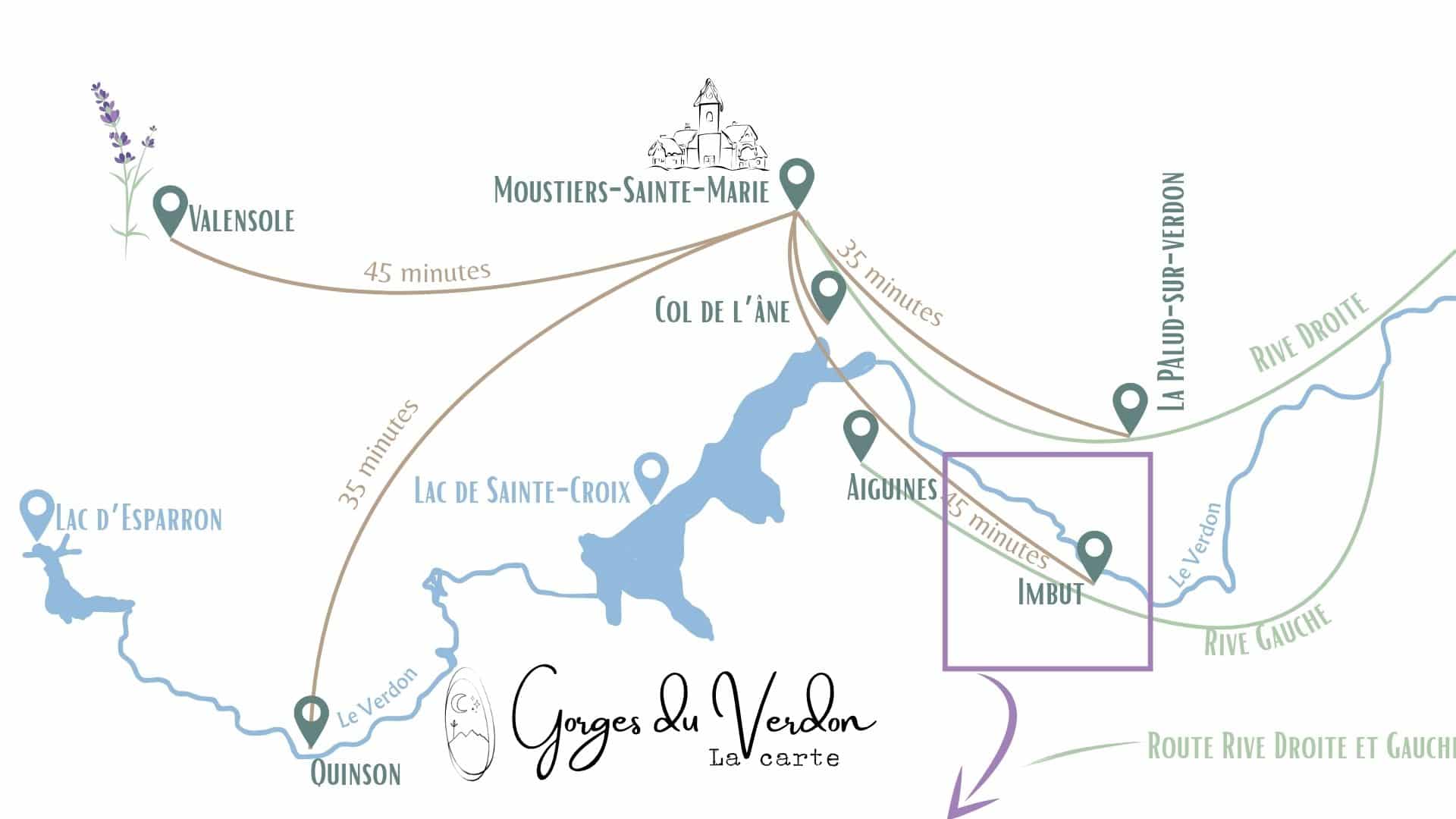 carte gorge verdon