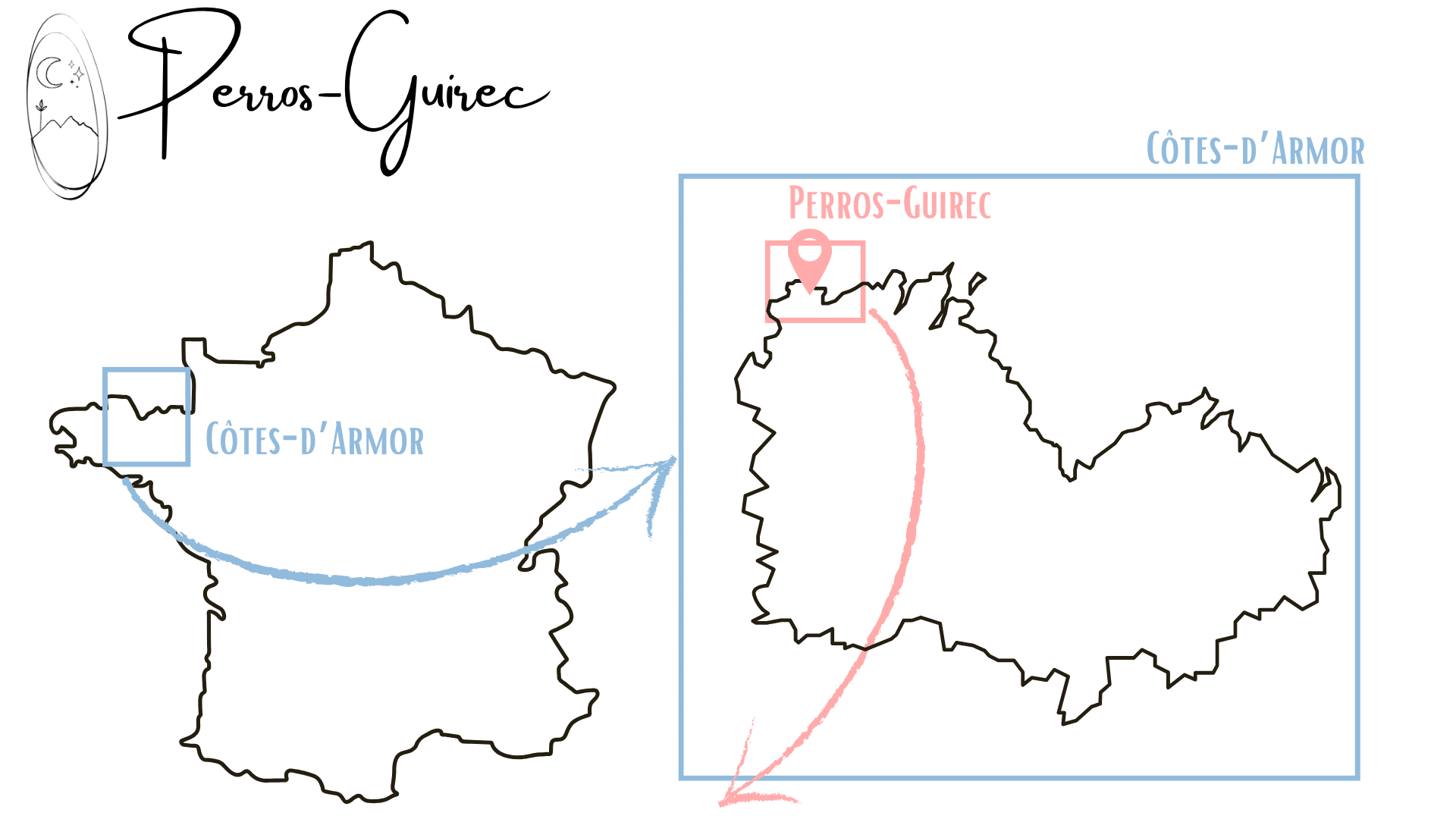 carte perros guirec que faire