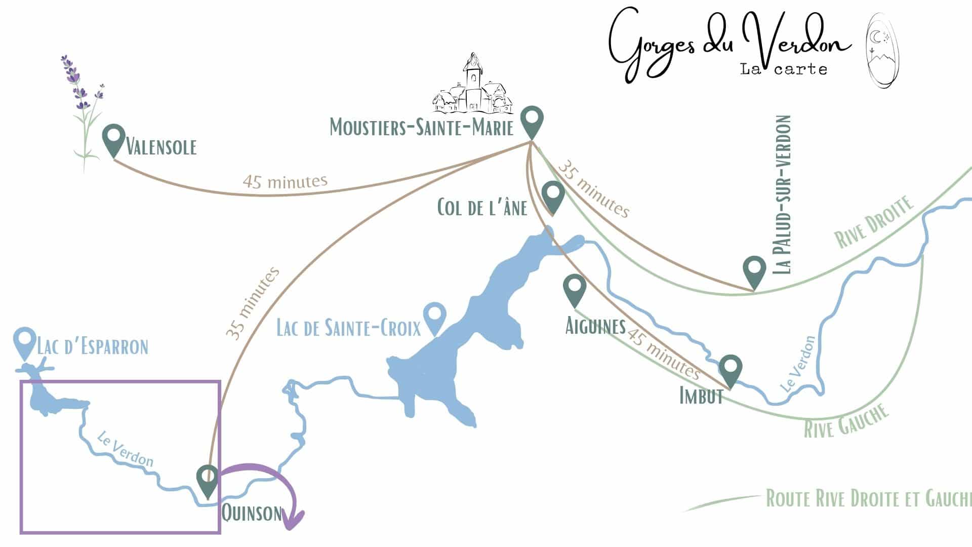 gorge du verdon carte