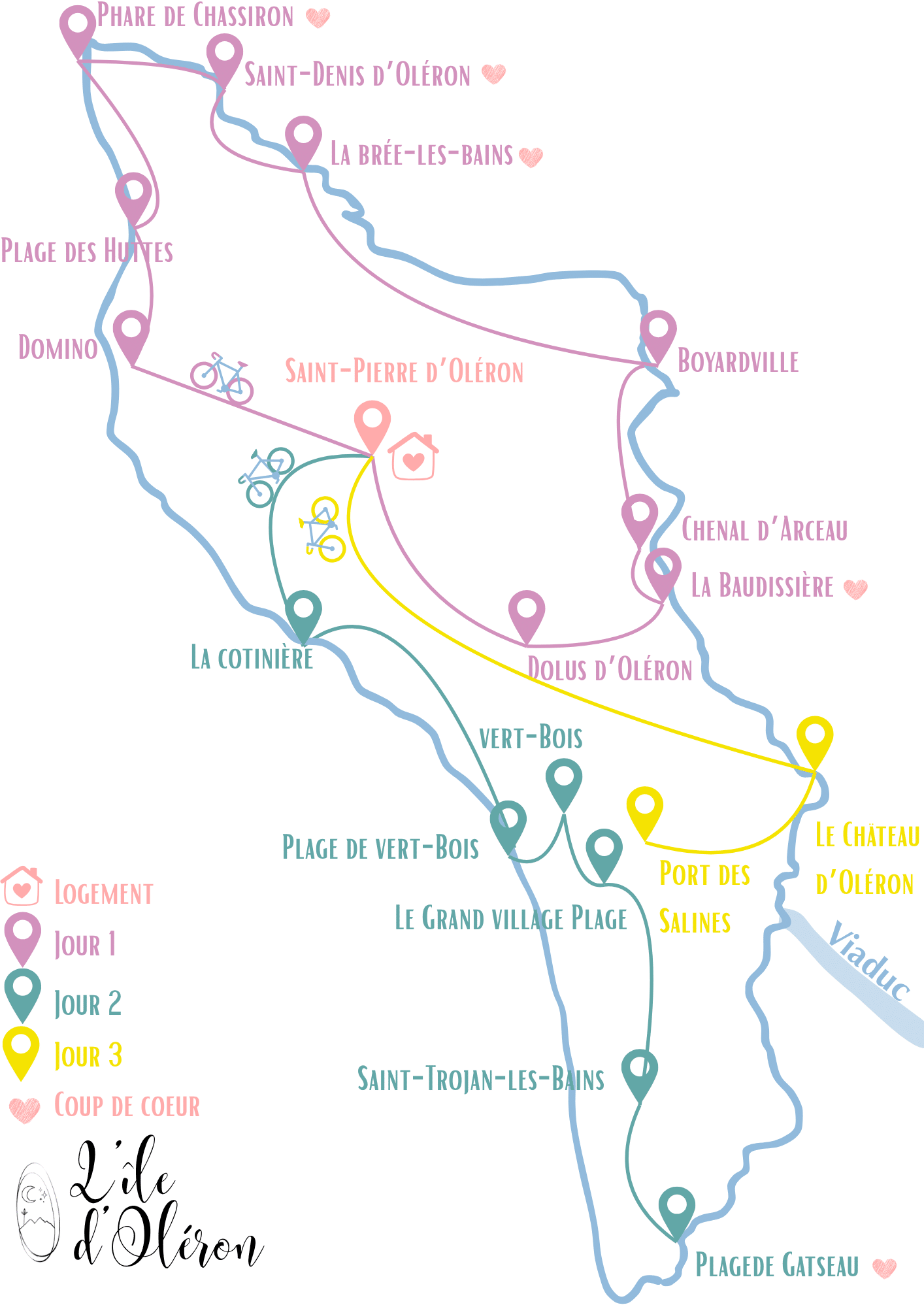 ile oleron carte