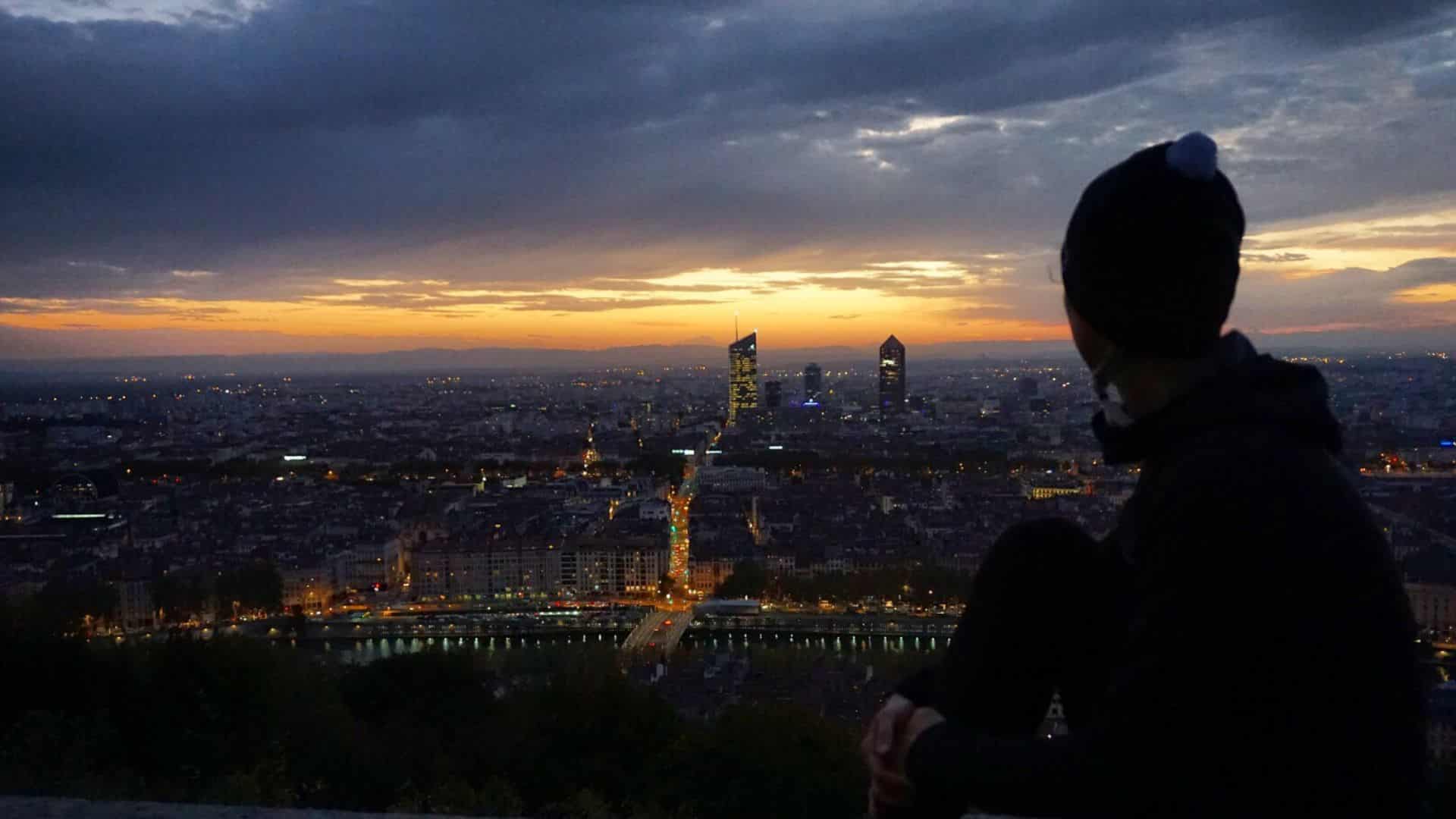 lyon fourviere lever de soleil