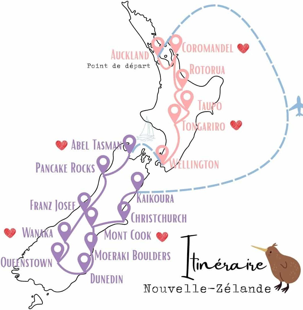 itineraire nouvelle zelande blog itineraire nouvelle zelande