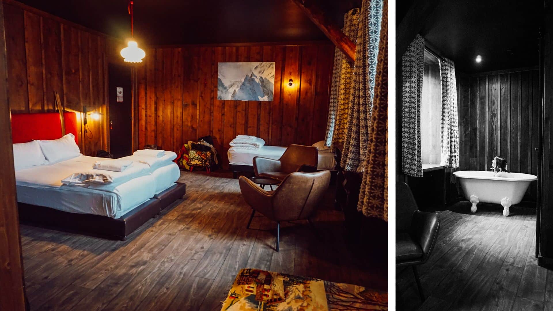 chambre refuge du montenvers