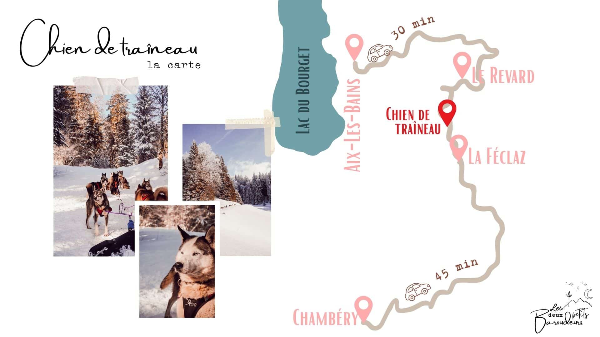 la feclaz chien de traineau